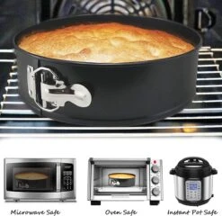 BOTC 3-delige Bakvorm Set - Springvorm - Cakevorm - Bakvormen - Taartvorm - Maten: 4/7/9 Inch -Merkloos Winkel 1200x1164 15