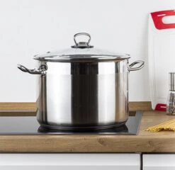 Haushalt Soeppan Met Glazen Deksel - 10 Liter- RVS 17 Haushalt Soeppan Met Glazen Deksel - 10 Liter- RVS -Merkloos Winkel 1200x1165 6