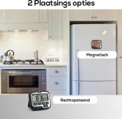 BanGosa® Magnetisch Digitale Kookwekker - Timer - RVS - Keukenwekker Digitaal - Digitale Keuken Timer - Stopwatch Met Magneet 14 BanGosa® Magnetisch Digitale Kookwekker - Timer - RVS - Keukenwekker Digitaal - Digitale Keuken Timer - Stopwatch Met Magneet -Merkloos Winkel 1200x1166 20