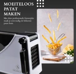 Salincio Frietsnijder – Sterke RVS Mes - Patatsnijder - Groentesnijder - Mes Voor Patat - Compact En Veilig -Merkloos Winkel 1200x1170 16
