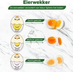 Bikolo - Eiersnijder - Champignonsnijder - Eierschaal Snijder - Eierwekker - Egg Timer - Inclusief Luxe Cadeauverpakking + E-Book Kookboek -Merkloos Winkel 1200x1171 13
