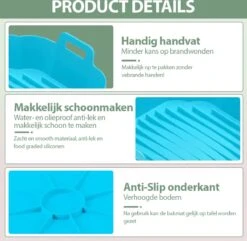 Consumerce® Premium Vierkante Siliconen Bakplaat Voor AirFryer XL Grijs (18cm) – AirFryer Accesoires – AirFryer Bakjes Siliconen – AirFryer Siliconen Bakje – AirFryer Bakpapier Siliconen – AirFryer Bakpapier XL – AirFryer Bakje AirFryer Bakvorm 9 Consumerce® Premium Vierkante Siliconen Bakplaat Voor AirFryer XL Grijs (18cm) – AirFryer Accesoires – AirFryer Bakjes Siliconen – AirFryer Siliconen Bakje – AirFryer Bakpapier Siliconen – AirFryer Bakpapier XL – AirFryer Bakje AirFryer Bakvorm -Merkloos Winkel 1200x1171 33