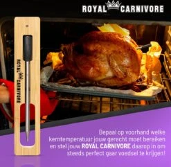 ROYAL CARNIVORE® | Draadloze BBQ Thermometer | Barbecue Vleesthermometer | Kernthermometer | Bluetooth Met App -Merkloos Winkel 1200x1172 15
