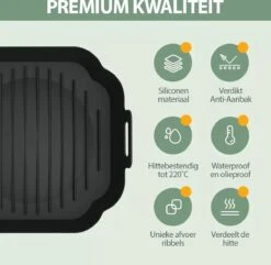 Consumerce® Premium Vierkante Siliconen Bakplaat Voor AirFryer Zwart (18cm) – AirFryer Accesoires – AirFryer Bakjes Siliconen – AirFryer Siliconen Bakje – AirFryer Bakpapier Siliconen – AirFryer Bakpapier XL – AirFryer Bakje AirFryer Bakvorm 8 Consumerce® Premium Vierkante Siliconen Bakplaat Voor AirFryer Zwart (18cm) – AirFryer Accesoires – AirFryer Bakjes Siliconen – AirFryer Siliconen Bakje – AirFryer Bakpapier Siliconen – AirFryer Bakpapier XL – AirFryer Bakje AirFryer Bakvorm -Merkloos Winkel 1200x1172 21