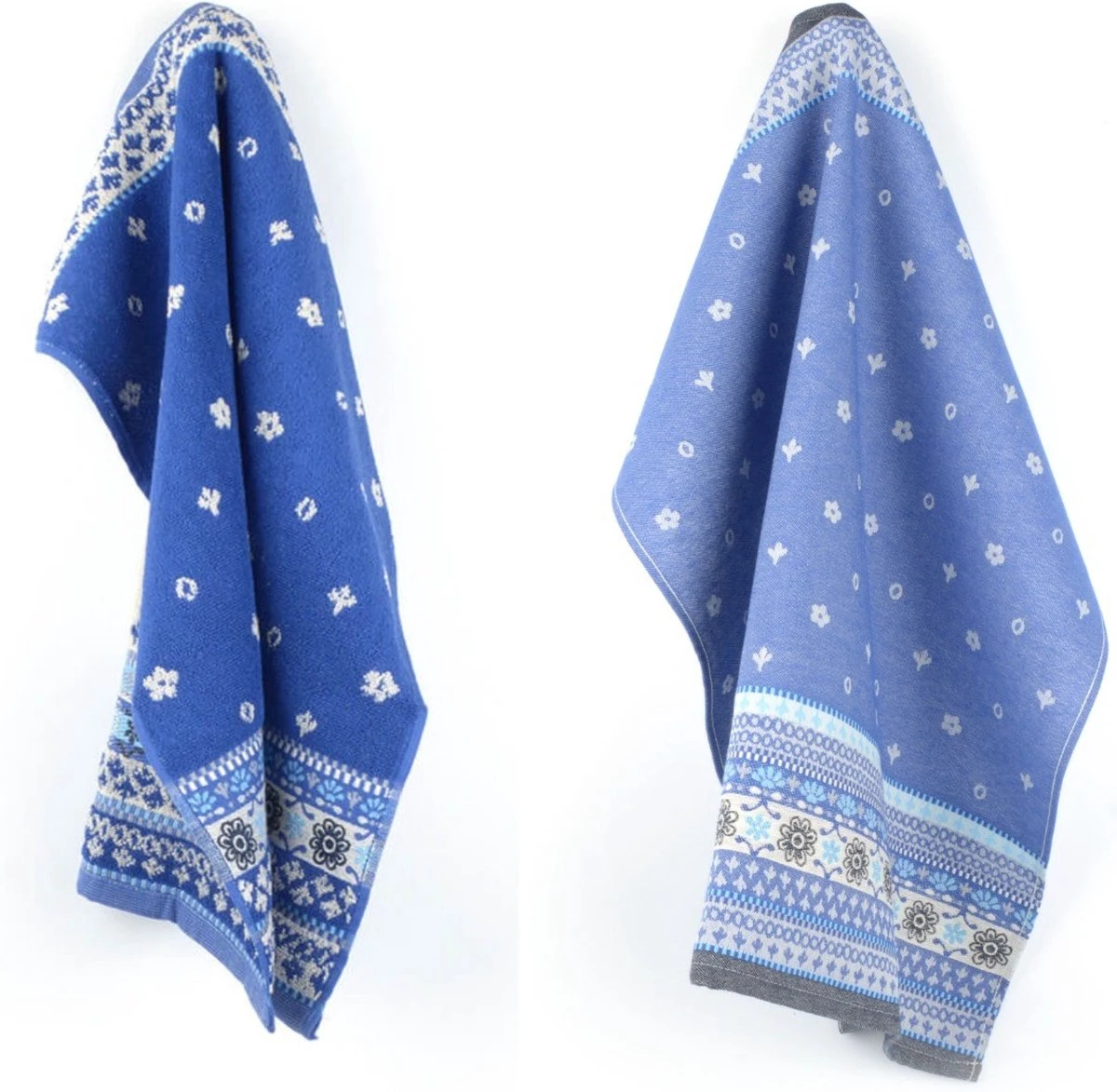 Luxe Keukendoek En Theedoek Fresh Royal Blauw Van Bunzlau Castle | 100% Biologisch Katoen | Keukendoek 60x53cm En Theedoek 65x65cm 1 Luxe Keukendoek En Theedoek Fresh Royal Blauw Van Bunzlau Castle | 100% Biologisch Katoen | Keukendoek 60x53cm En Theedoek 65x65cm