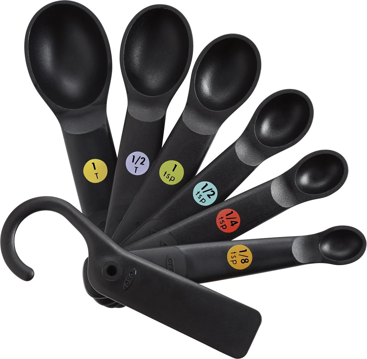 OXO Good Grips Maatlepels - Set à 6 Stuks 1 OXO Good Grips Maatlepels - Set à 6 Stuks