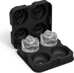 TDR - Siliconen Ijsblokjesvorm - Ijsbal Maker Met Deksel - Ijsklontjes Maken - 4 Vormen - Thema: Roos -Merkloos Winkel 1200x1174 7