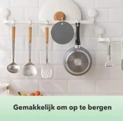 Merkloos Pannenonderzetter Hittebestendig - Siliconen Mat - Ovenwanten- Grijs - 4 Stuks -Merkloos Winkel 1200x1175 30