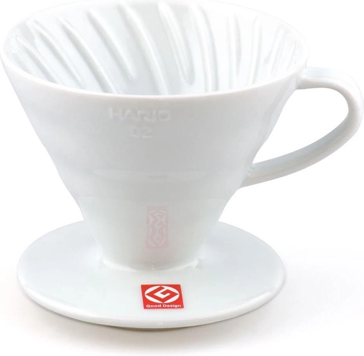 Hario Dripper V60-02 Keramiek - Wit 1 Hario Dripper V60-02 Keramiek - Wit