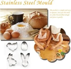 GENERIC Paas Voorjaar Uitsteekvormen RVS 4-delig Ø 6.5-9.5cm | Paashaas Kuiken Konijn Ei | Uitsteekvormpjes Pasen | Uitsteekvorm Koekjesvorm 12 GENERIC Paas Voorjaar Uitsteekvormen RVS 4-delig Ø 6.5-9.5cm | Paashaas Kuiken Konijn Ei | Uitsteekvormpjes Pasen | Uitsteekvorm Koekjesvorm -Merkloos Winkel 1200x1176 39