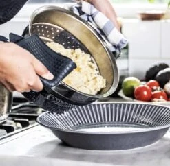 OMID HOME Vergiet - Vouwbaar - Inklapbaar - Grijs / RVS / En Te Gebruiken Als Stoominzet / Pastakoker Met Vergiet / Stoom Vergiet -Merkloos Winkel 1200x1177 22