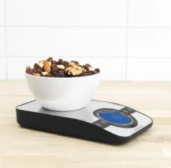Brabantia Profile Keukenweegschaal - Rechthoekig - Met Kookwekker - RVS -Merkloos Winkel 1200x1177 29