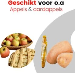 MESC Appelschilmachine Appelschiller Met Zuignap -Appelboor - Appelsnijder - Rood -Merkloos Winkel 1200x1177 7