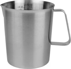 Krumble Maatbeker Met Schenktuit - Maatbekers - Meetbeker Voor Koken En Bakken - Maatkan - Kookgerei - Mengbeker - Blender Beker - RVS - 1 Liter - 12 X 15 X 13 Cm (Ixbxh) - Zilver -Merkloos Winkel 1200x1180 21