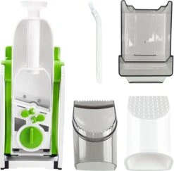 Dremdo Mandoline Groentesnijder – Keukensnijder ­– Handmatig – Schijfjes/Blokjes/Reepjes/Julliene - BPA-vrij -Merkloos Winkel 1200x1180 6