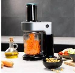 Cecotec - Elektrische Groentesnijder Machine SpiralChef 400 - 1 Liter - 80W - Antislip - Mandoline - Uiensnijder - Groentesnijder - Groentesnijder Electrisch 7 Cecotec - Elektrische Groentesnijder Machine SpiralChef 400 - 1 Liter - 80W - Antislip - Mandoline - Uiensnijder - Groentesnijder - Groentesnijder Electrisch -Merkloos Winkel 1200x1182 6