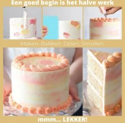 MaxedMore 106-Delige Luxe Taart Decoratie Set - Met E-Book - Benodigdheden Voor Het Decoreren Van Taarten En Cupcakes - Taartdecoratie Voor Verjaardag - Verjaardagstaart Versiering - Draaibaar Taartplateau Op Voet - Nylon En Wegwerp Spuitzak 11 MaxedMore 106-Delige Luxe Taart Decoratie Set - Met E-Book - Benodigdheden Voor Het Decoreren Van Taarten En Cupcakes - Taartdecoratie Voor Verjaardag - Verjaardagstaart Versiering - Draaibaar Taartplateau Op Voet - Nylon En Wegwerp Spuitzak -Merkloos Winkel 1200x1183 20