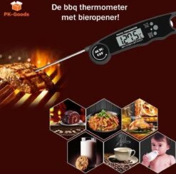 Merkloos PK Goods BBQ Thermometer- BBQ Accesoires -Draadloze Thermometer- Kernthermometer - Waterdicht- Vleesthermometer -Merkloos Winkel 1200x1185 16