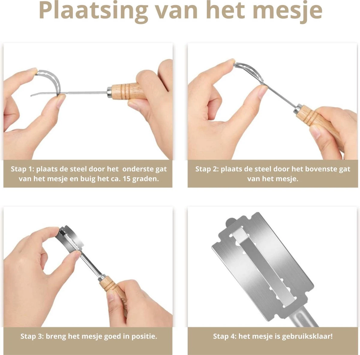 ML Kitchen Rijsmandje - Inclusief Deegmesje En Deegkleed - Rijsmand Banneton - Zuurdesem - Ø 23 Cm 8 ML Kitchen Rijsmandje - Inclusief Deegmesje En Deegkleed - Rijsmand Banneton - Zuurdesem - Ø 23 Cm - Afbeelding 8