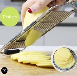 Merkloos Groentesnijder 4-in-1 Rasp - Mandoline – Julienne - Groentensnijder – 4 Opzetstukken – Vaatwasserbestendig – Handmatig Snijden, Schaven En Raspen - Foodprocessor - Keukengereedschap - Multifunctioneel 20 Merkloos Groentesnijder 4-in-1 Rasp - Mandoline – Julienne - Groentensnijder – 4 Opzetstukken – Vaatwasserbestendig – Handmatig Snijden, Schaven En Raspen - Foodprocessor - Keukengereedschap - Multifunctioneel -Merkloos Winkel 1200x1185 4