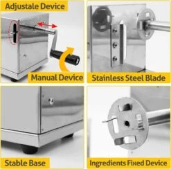 Uten YF-PT100 - Potato Twister - Aardappel Spiraal Snijder - Groentesnijder Voor Courgetti - Rvs -Merkloos Winkel 1200x1186 2