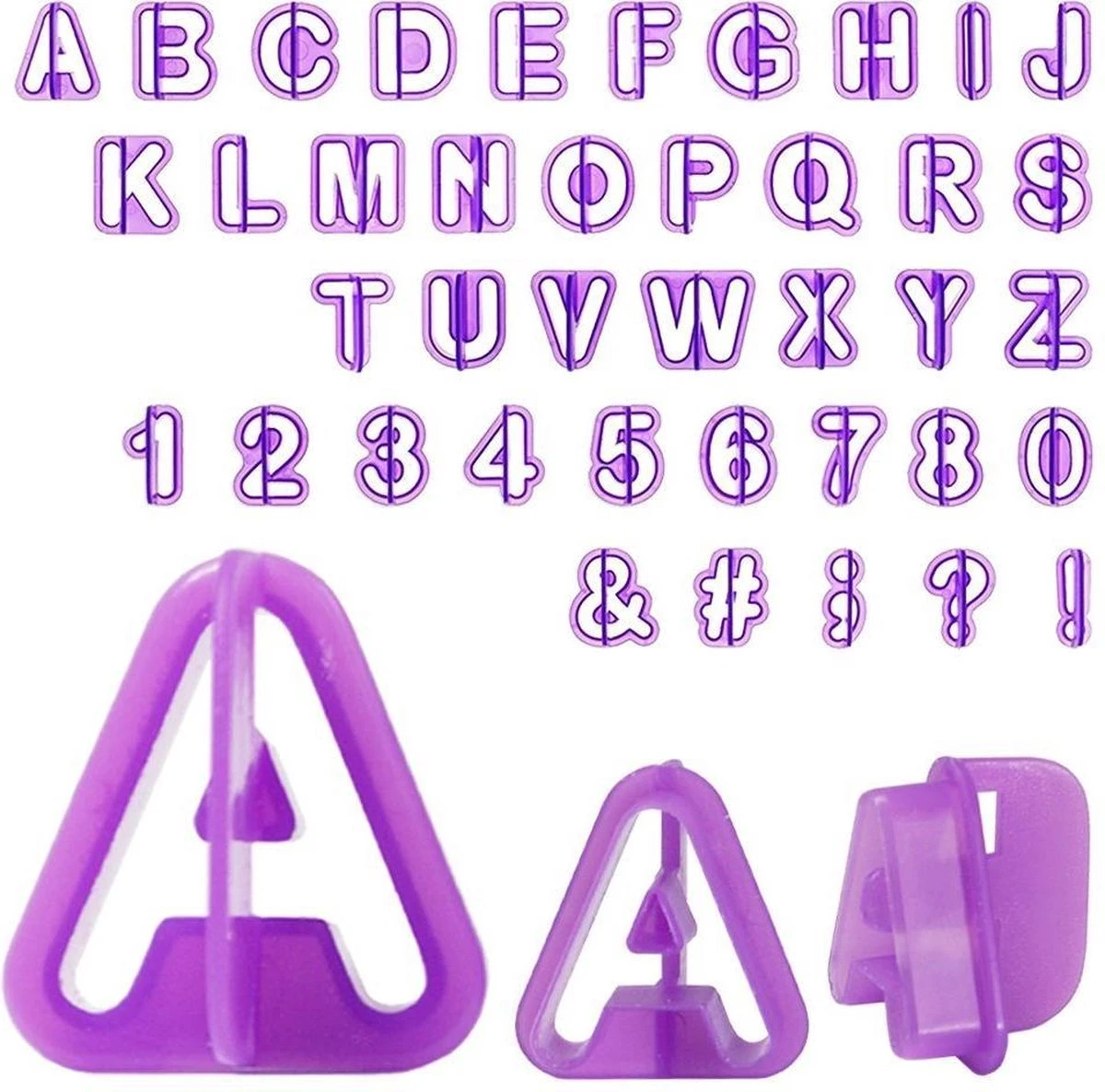 Fondant Uitstekers Set 40 Delig Met Alfabet En Cijfers Voor Het Professioneel Garneren Van Taarten En Cake 1 Fondant Uitstekers Set 40 Delig Met Alfabet En Cijfers Voor Het Professioneel Garneren Van Taarten En Cake