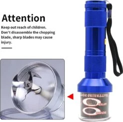 Elektrische Kruiden En Specerijen Verkruimelaar - Grinder - Herb Grinder - Crusher - Grinder Specerijen - Grinder Kruiden - Batterijen Niet Inbegrepen - Goud -Merkloos Winkel 1200x1186 6