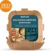 Bioflex Airfryer Bakpapier - Wegwerpbakjes 20 Tot 25cm - XXL - Airfryer Accessoires - 100 Stuks
