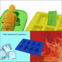 Merkloos TDR- Brick Robot Siliconen Ijsbakvormset - 5 Delig -Merkloos Winkel 1200x1188 25