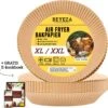 Beyeza Airfryer Bakpapier - Geschikt Voor Airfryer XL En XXL - Wegwerpbakjes - 20 Tot 23cm - 50 Stuks