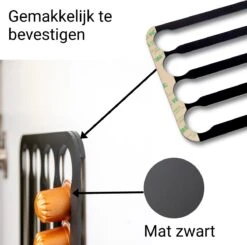 Jooba Capsulehouder Nespresso - Koffiecups Houder - Wandhouder - Mat Zwart- 40 Capsules - Cuphouder -Merkloos Winkel 1200x1189 35
