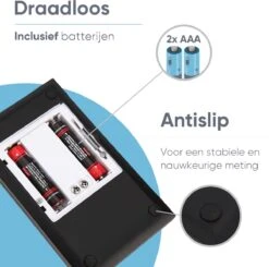 Trendfield Precisie Weegschaal - 0,001 Gr Nauwkeurig - Digitale Keukenweegschaal - Inclusief Batterijen - Zwart -Merkloos Winkel 1200x1190 21
