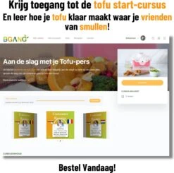 BGANG Tofu Pers/Tofu Press + Marineer Box Incl. Recepten E-boek En Tofu Start Cursus - 2-in-1 Functie - Vegan - Vegetarisch 15 BGANG Tofu Pers/Tofu Press + Marineer Box Incl. Recepten E-boek En Tofu Start Cursus - 2-in-1 Functie - Vegan - Vegetarisch -Merkloos Winkel 1200x1191 32