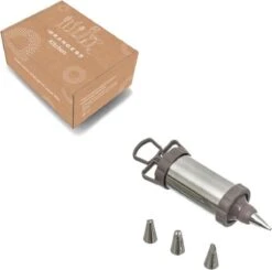 Orange85 RVS Garneerspuit - Met 4 Spuitmonden - Garneren - Decoreren - Versieren -Merkloos Winkel 1200x1192 30