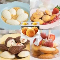 Merkloos Siliconen Madeleine Bakvorm - Antikleef - 9 Madeleinen - Ware Grootte - Bakvorm - Plooibaar - Duurzaam - Vorm - Herbruikbaar - Dessert - Toetjes - Bak - Bakken - Cake - Taart - Gratis Verzending -Merkloos Winkel 1200x1192 35