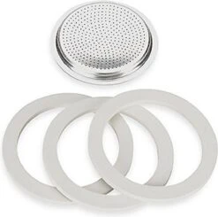 Bialetti Moka Aluminium Filterplaatje + 3 Rubber Ringen - 3 En 4 Kops -Merkloos Winkel 1200x1192 42
