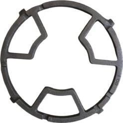 Cuisine King® Gaspitverkleiner - Gietijzer - 17,5 Cm - Pandrager - Vlam Verkleiner/Verdeler – Sudderplaat