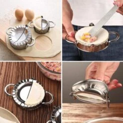 YUGN Dumpling Maker Set Van 3 Formaten En Inclusief Siliconenmat - Als Ravioli Maker Pastei Maker Empanade Maker Te Gebruiken - Ravioli Vorm - Cadeau Tip 21 YUGN Dumpling Maker Set Van 3 Formaten En Inclusief Siliconenmat - Als Ravioli Maker Pastei Maker Empanade Maker Te Gebruiken - Ravioli Vorm - Cadeau Tip -Merkloos Winkel 1200x1193 30