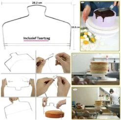 Taart En Cake Decoratie Set - 411 Delige - Taart Bakken Accessoires Set – Taartversiering - Draaiplateau - RVS Spuitmondjes 16 Taart En Cake Decoratie Set - 411 Delige - Taart Bakken Accessoires Set – Taartversiering - Draaiplateau - RVS Spuitmondjes -Merkloos Winkel 1200x1194 31