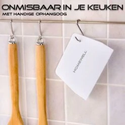 Homewell Deegsteker Set - 3 Delig - Kunststof Deegschrapers - Wit -Merkloos Winkel 1200x1194 32