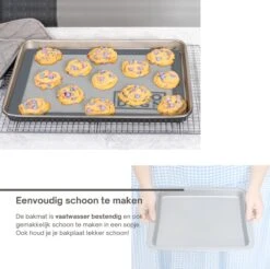 Siliconen Bakmat Ovenmat Deegmat | 2-pack 40x30 | Anti Kleef Bakpapier -Merkloos Winkel 1200x1194 33