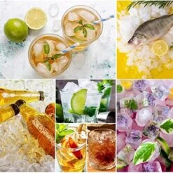 Buxibo - Luxe IJsblokvormen - Set Van 4 - Ice Cube Tray - 6 IJsblokken – IJsblokjes Vorm Met Deksel - Siliconen - Zwart -Merkloos Winkel 1200x1195 27