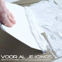 Homewell Deegsteker Set - 3 Delig - Kunststof Deegschrapers - Wit -Merkloos Winkel 1200x1195 45