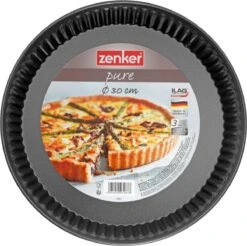 Quiche/taartvorm Zenker Pure 30cm