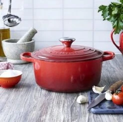 Le Creuset Signature Braadpan - 4,2 L - 24 Cm - Kersenrood -Merkloos Winkel 1200x1197 19