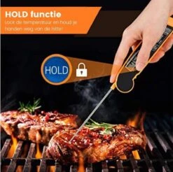 Digitale Vleesthermometer Waterdicht - BBQ Thermometer - Kernthermometer - Suikerthermometer – Kookthermometer Voor Vloeistof 10 Digitale Vleesthermometer Waterdicht - BBQ Thermometer - Kernthermometer - Suikerthermometer – Kookthermometer Voor Vloeistof -Merkloos Winkel 1200x1197 45