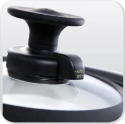 BK Universele Antispatdeksel 22-30 Cm - Glazen Deksel Met Siliconen Rand - Ontluchtingsknop -Merkloos Winkel 1200x1197 68