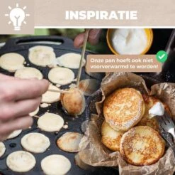 Poffertjespan - Geschikt Voor Alle Fornuizen - Poffertjesmaker - Poffertjespan Inductie - Poffertjespan Electrisch -Merkloos Winkel 1200x1197 7