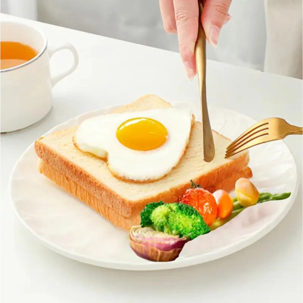 Merkloos Bwa Commerce Ei Ringen Set 5-delig - Ei Bakvorm - Poffertjesvorm - Ei Ring - Ei Vormpjes Bakken - Eierkoker - Eivorm - Eiring 3 Merkloos Bwa Commerce Ei Ringen Set 5-delig - Ei Bakvorm - Poffertjesvorm - Ei Ring - Ei Vormpjes Bakken - Eierkoker - Eivorm - Eiring - Afbeelding 3