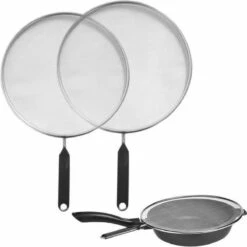 Spatdeksel - 2 Stuks - 25 En 29 Cm Groot